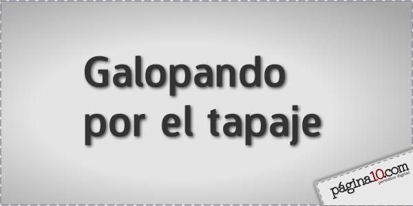 Galopando por el Tapaje