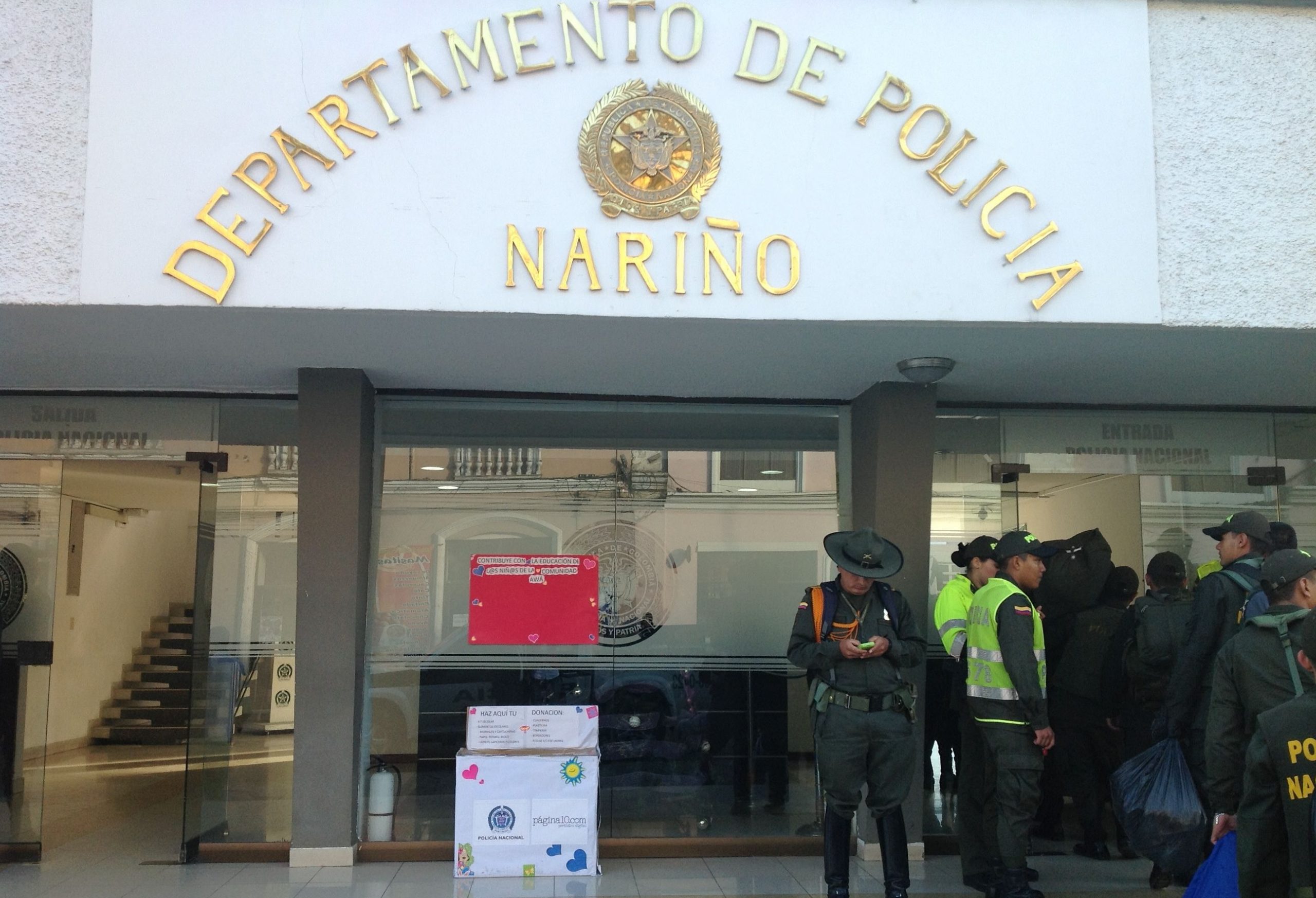 Policía Nacional apoya campaña “Donando Sonrisas“