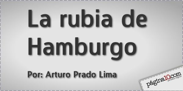 La rubia de Hamburgo