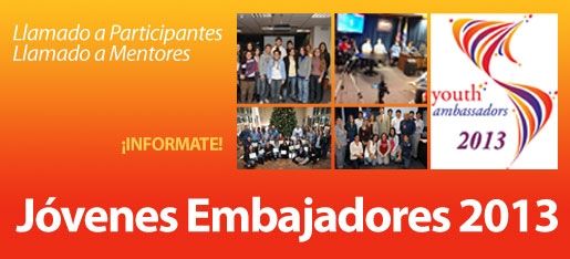 PROGRAMA DE JÓVENES EMBAJADORES 2013