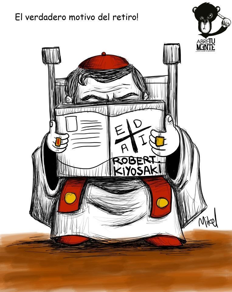 Hasta el papa va a cambiar de cuadrante