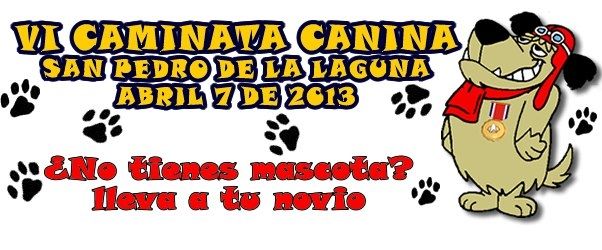 VI Caminata Canina- San Pedro de la Laguna