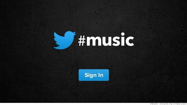 Twitter lanza su aplicación  Twitter Music.