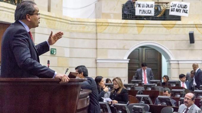 Avanza la ley estatutaria de la Salud en el congreso