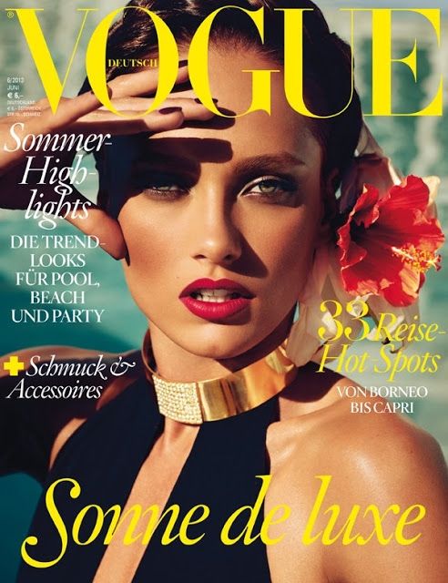 Karmen Pedaru en Vogue Alemania