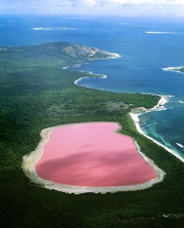 UNA MARAVILLA NATURAL DEL MUNDO: “EL LAGO ROSADO”