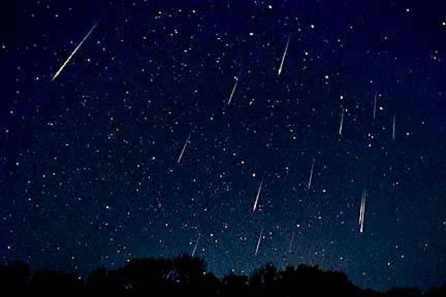 Fin de semana con lluvia de meteoritos