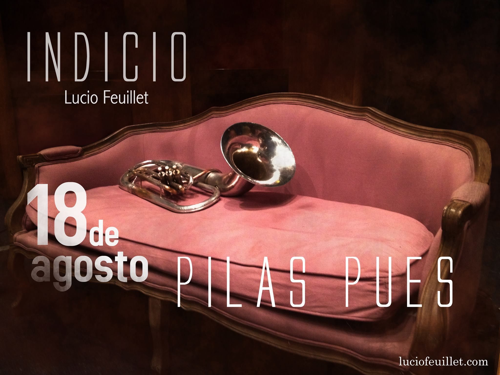 “PILAS PUES CIERRA” EL NUEVO ÁLBUM EN CD/DVD DEL MÚSICO COLOMBIANO LUCIO FEUILLET”