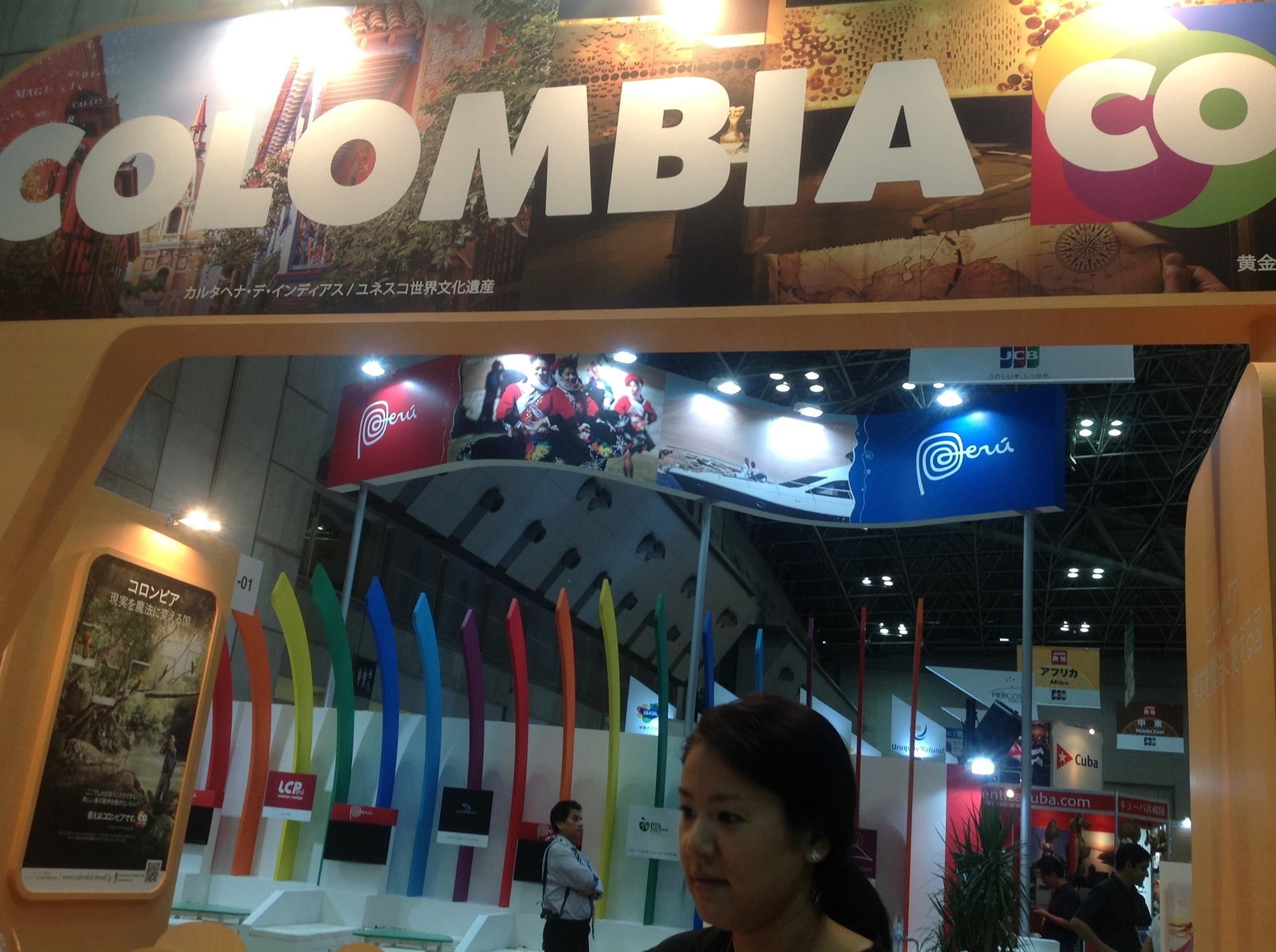 El realismo mágico de Colombia, levantó aplausos en la feria de Turismo JATA en Japón