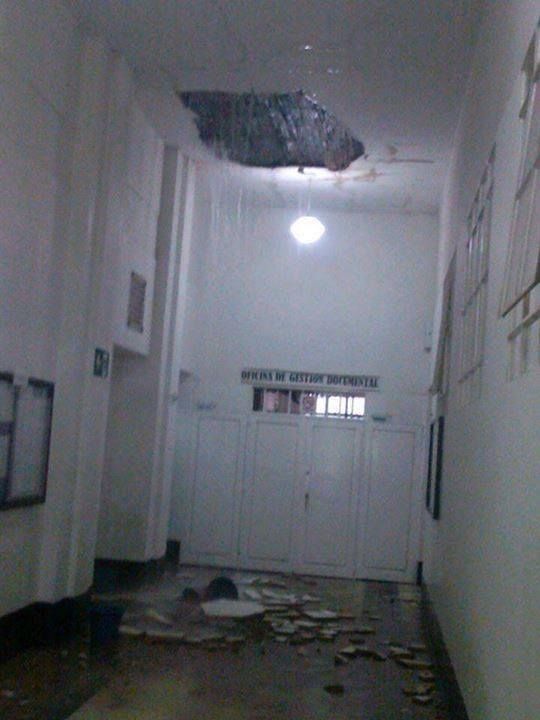 Se cae la Facultad de Derecho de la Universidad Nacional
