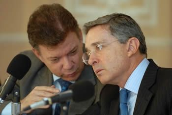 El 3 de diciembre, ex presidente Álvaro Uribe en New Jersey, Estados Unidos