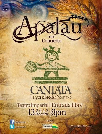 Lanzamiento Nueva Producción Musical de Apalau Cantata: Leyendas de Nariño