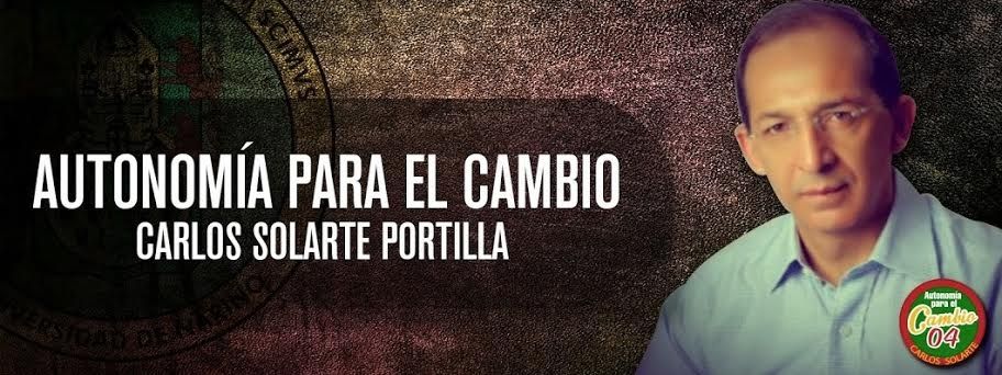 Carlos Solarte Portilla- Candidato a la Rectoría de la UDENAR 2014 – 2017