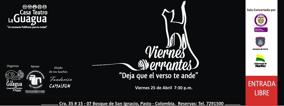 Viernes Errantes presenta: Como Enamorar a una Actriz en Abril