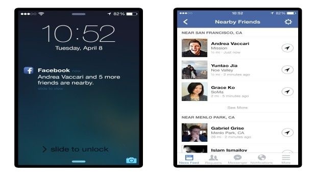 Nearby, la nueva aplicaciòn de Facebook  que te permite controlar a tus amigos
