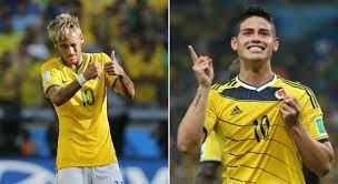 James vs Neymar: duelo de titanes