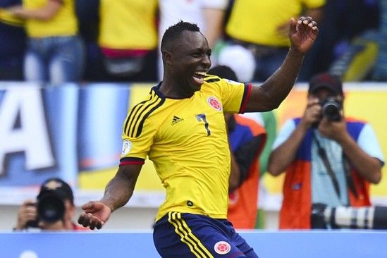 El baile del tumaqueño Armero que causa furor en el mundial