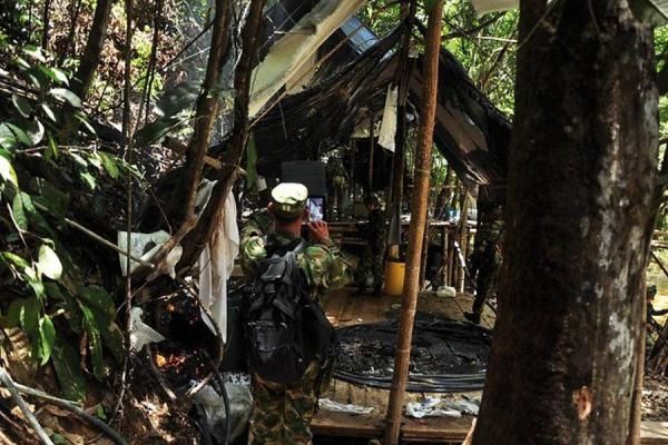 Cae laboratorio de las Farc listo para producir coca