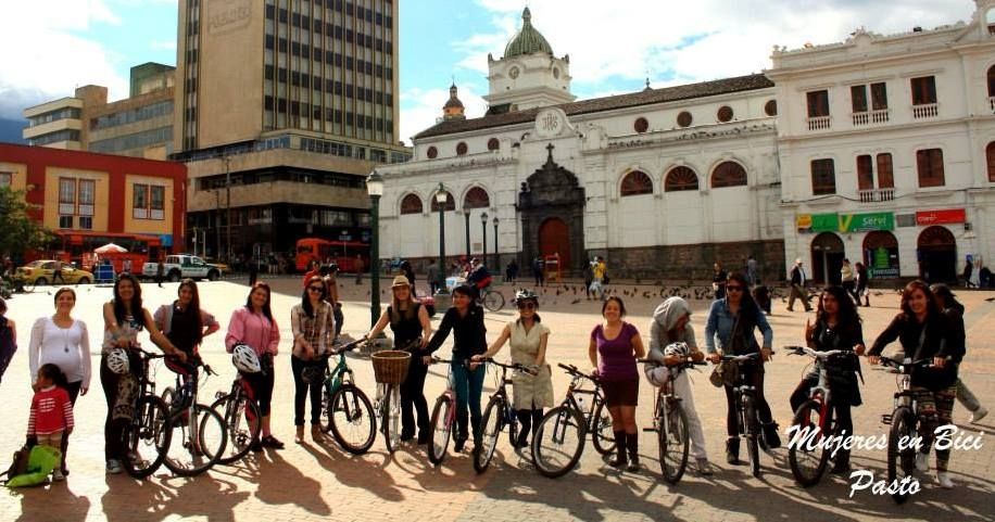 Segundo ciclopaseo urbano en Pasto