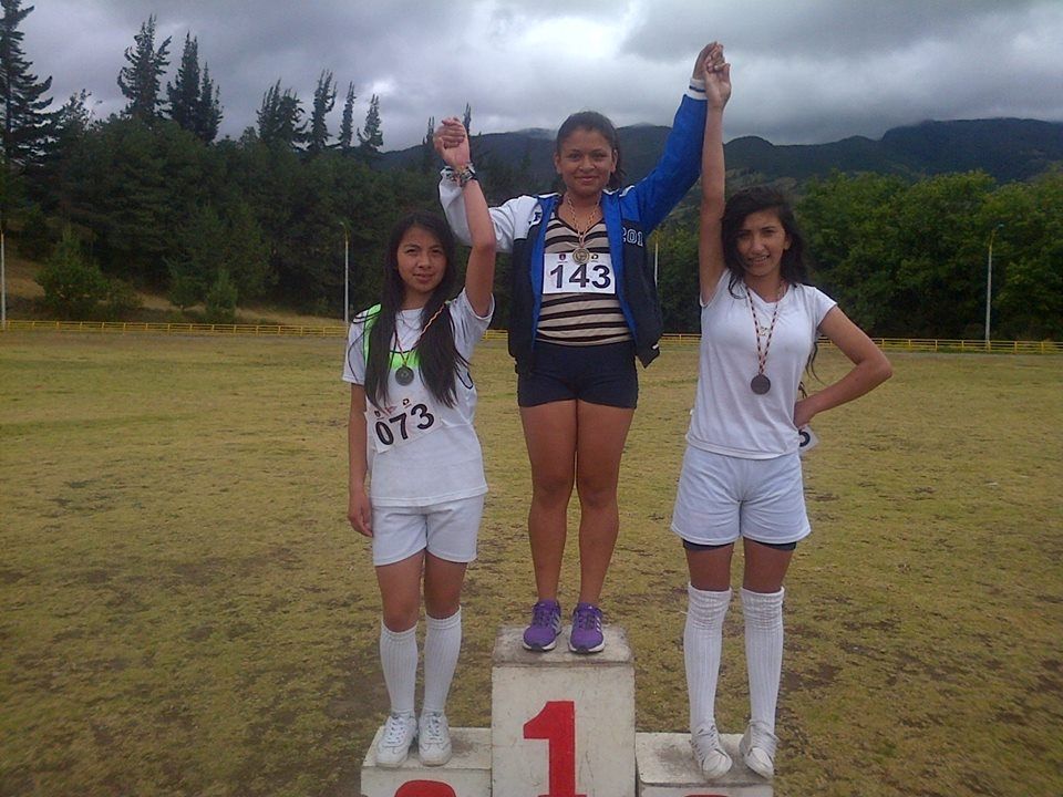Lina María Villegas, Campeona Municipal de Atletismo 100 y 200 Metros Prueba Supérate