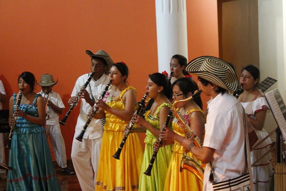 En la modalidad Fiestera, participa la Banda Guardia de Honor de Pupiales.