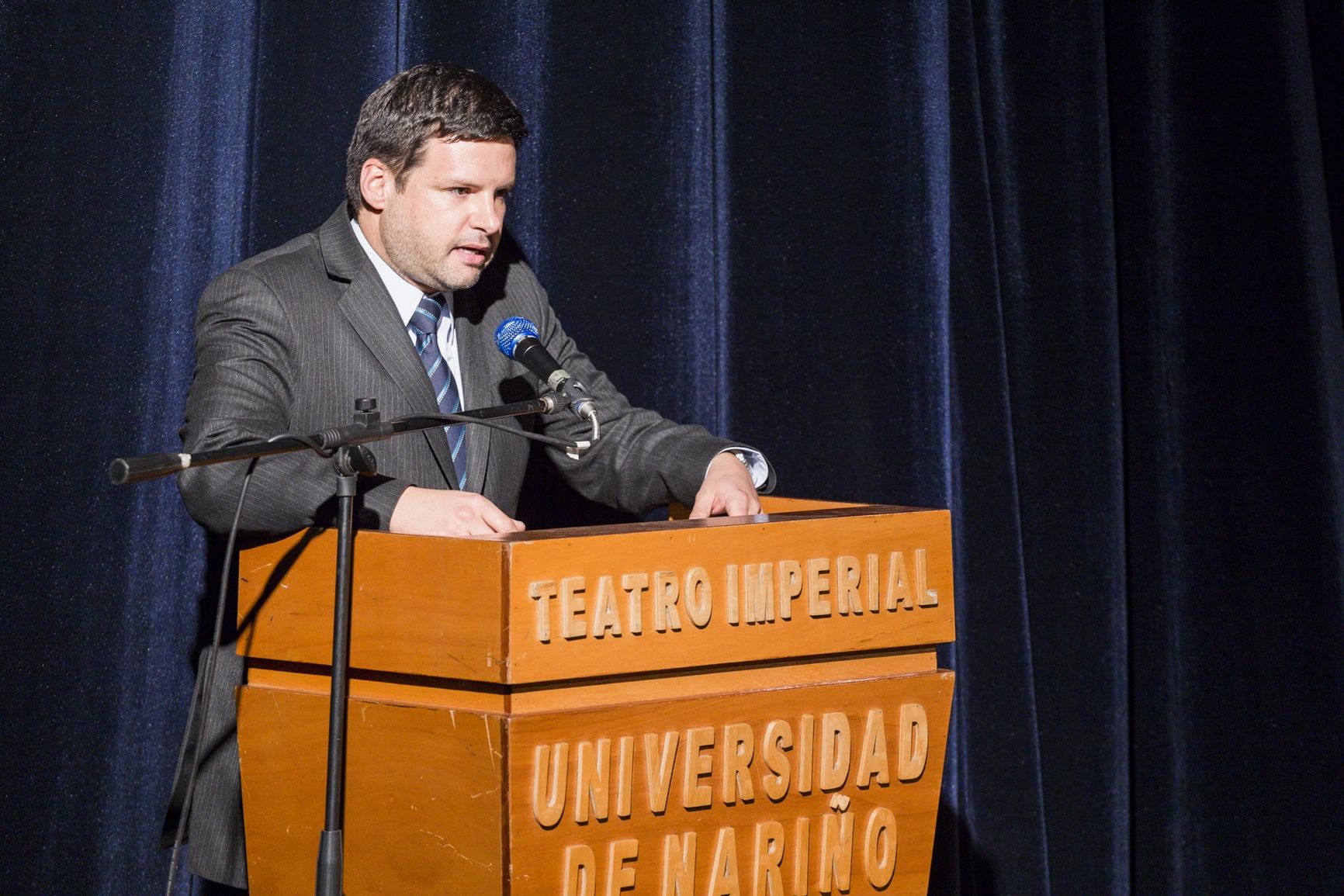 Álvaro José Gómezjurado se siente listo para afrontar los retos de su nuevo cargo. Fotografía: Página10