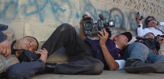 a mayoru00eda de los periodistas de la regiones no estu00e1n preparados ni protegidos para cubrir eventos de guerra