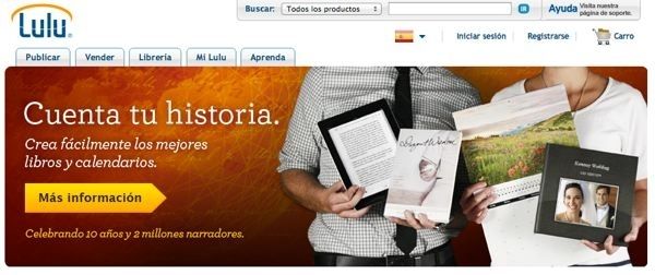 Lulu, la nueva plataforma para publicar, comprar y vender libros