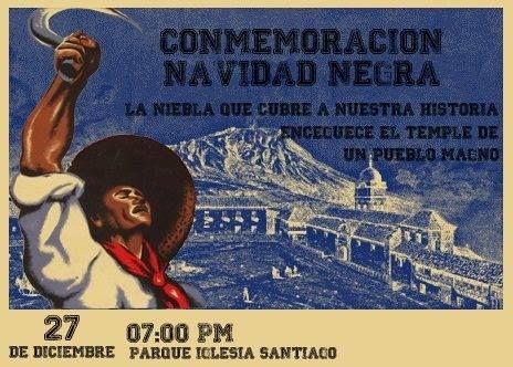Este sábado 27 de diciembre se conmemorará la “Navidad Negra”