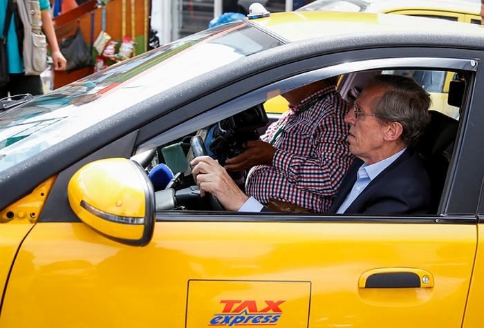 Antonio Navarro, el senador taxista