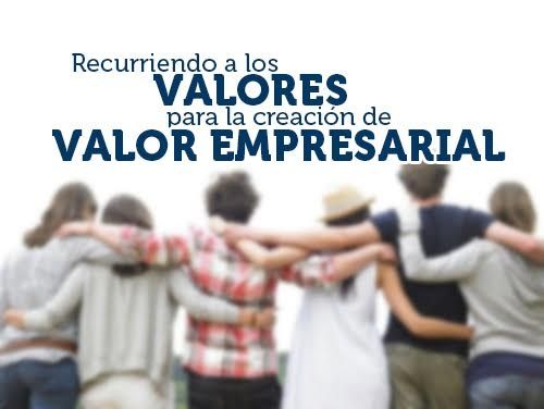 Recurriendo a los valores para la creación de Valor Empresarial