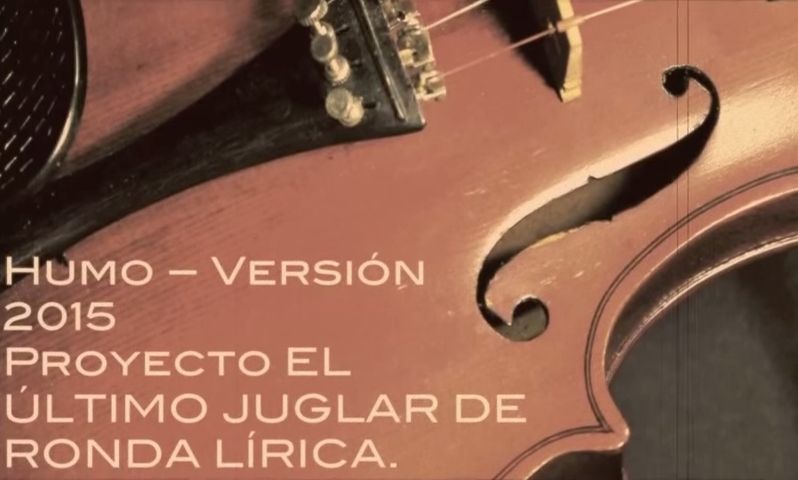 El renacer de ronda lírica  -El último juglar-