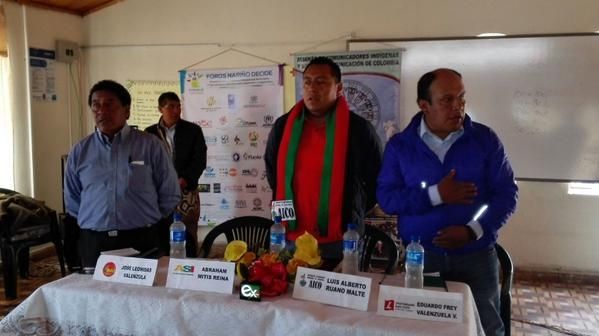 Con Cumbal se cerró el ciclo de foros Nariño Decide