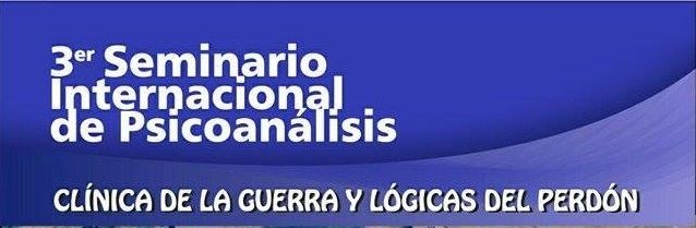 Seminario internacional de psicoanálisis. Programación.