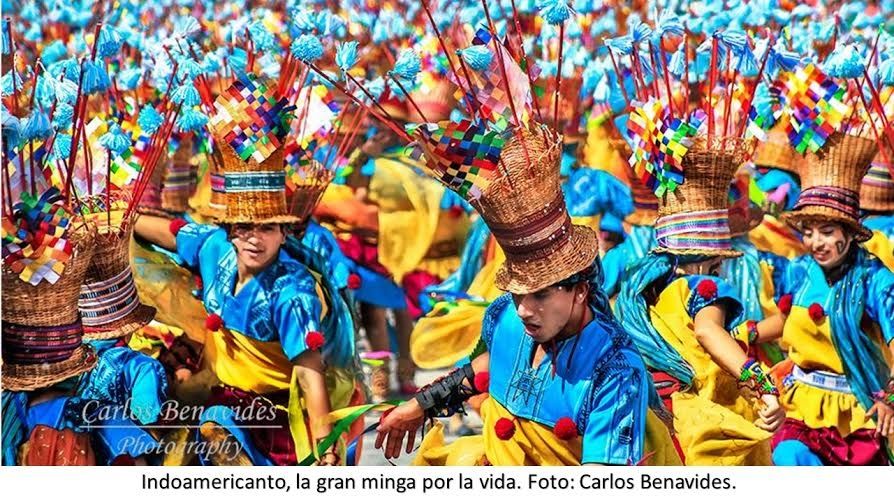 Un poco de historia del Carnaval: Indoamericanto  y los colectivos coreográficos