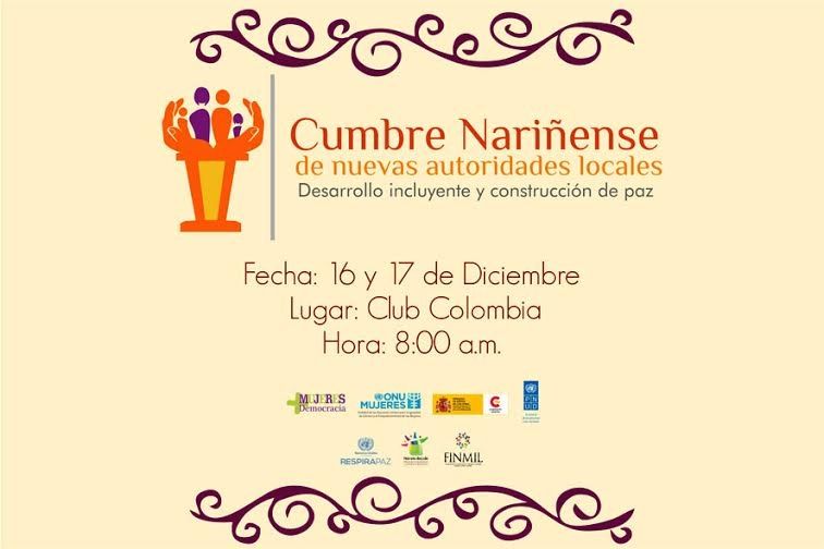 En Pasto se realizará cumbre de nuevas autoridades locales