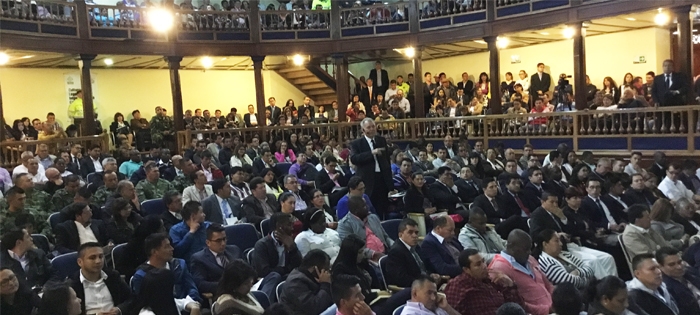 Así fue la intervención del procurador Ordóñez en Pasto