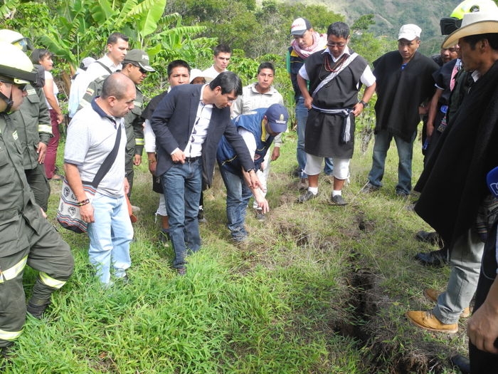 Resguardo indígena de Aponte (Nariño) está colapsando, podría ser otro Gramalote