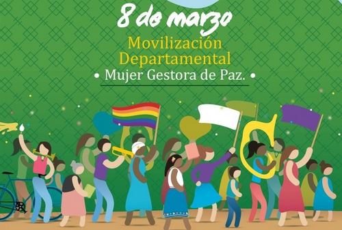 Nariño marchará este 8 de marzo