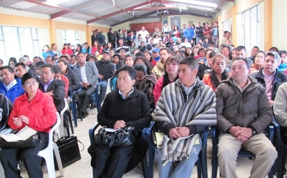 Comunidad indígena de los Pastos participó en dialogo sobre temas de educación
