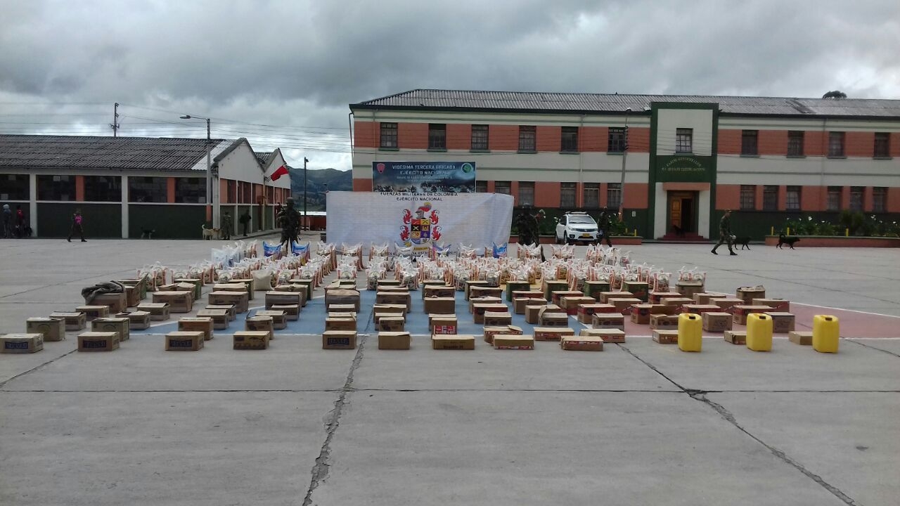 Ejército incauta más de 13 millones en material de contrabando