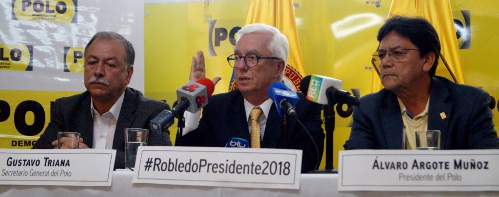 El POLO ratificó a Robledo como el candidato oficial del partido