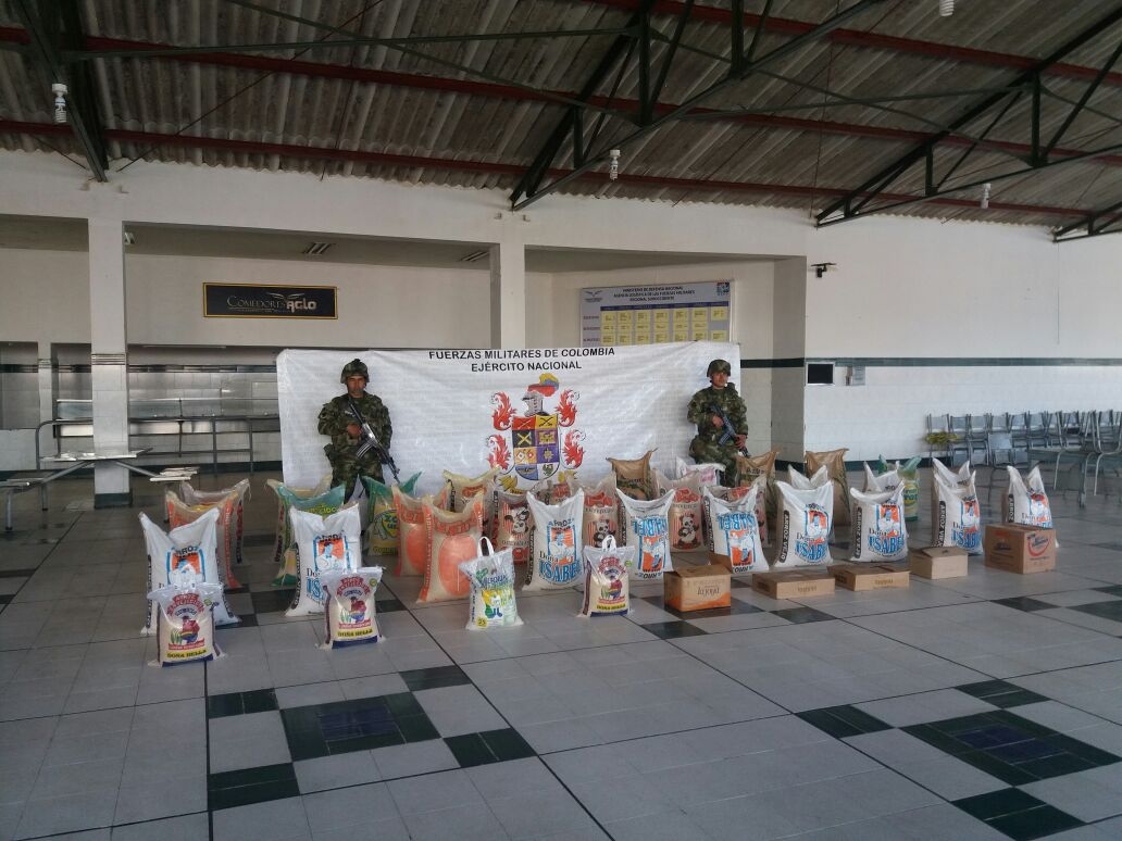 Ejército incauta tres cargamentos de contrabando