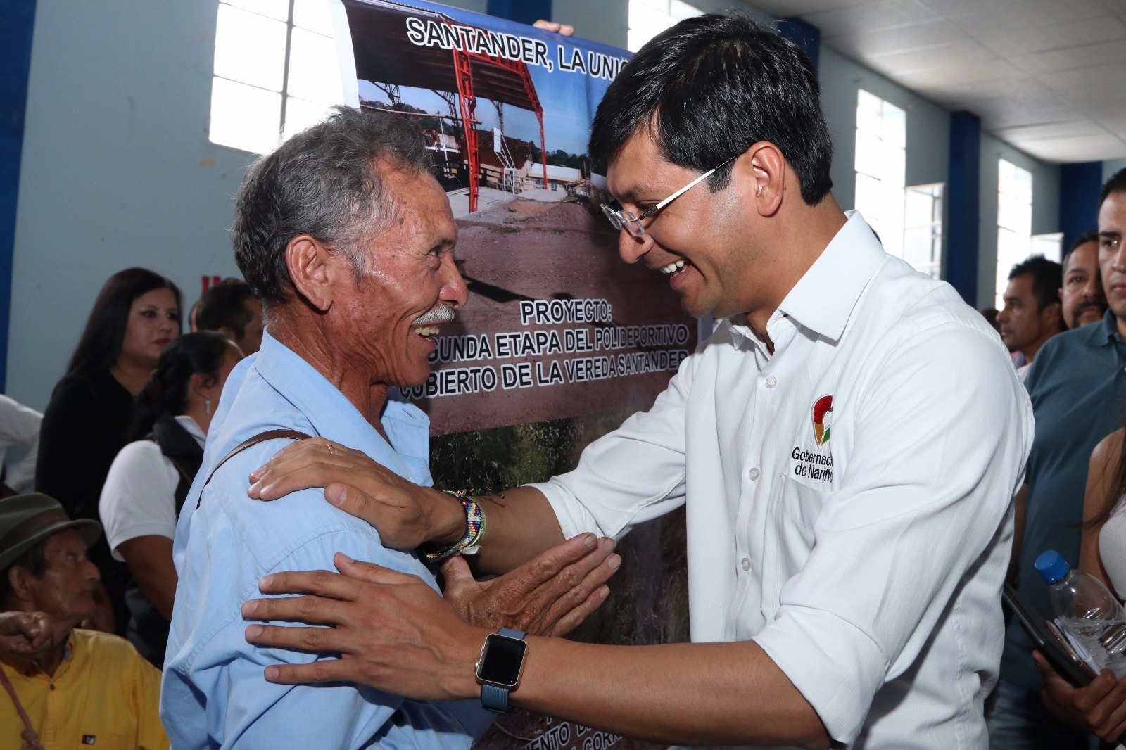 Gobernador visitó el norte de Nariño y anunció millonaria inversión