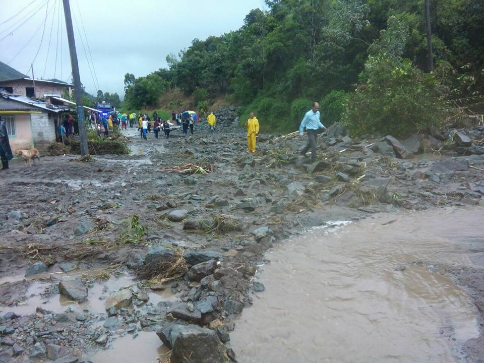 Fuertes lluvias en la subregión de Piedemonte – Nariño causan graves emergencias