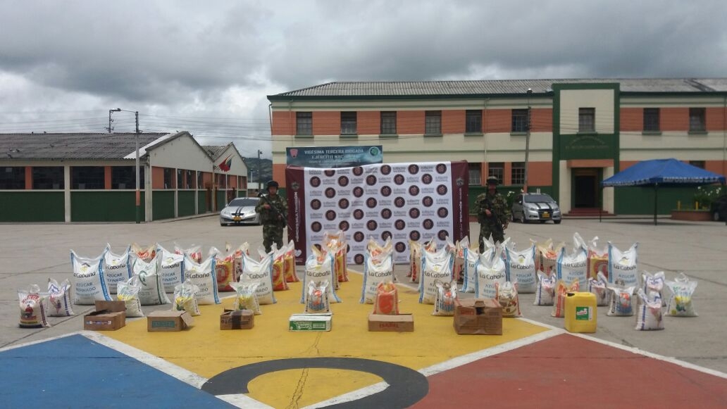 Ejército incauta millonario cargamento de contrabando