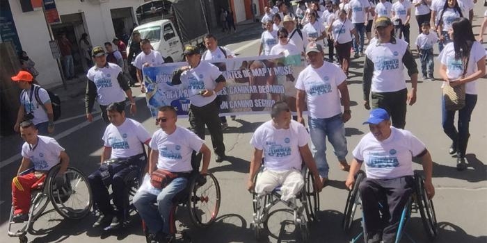 Nariño se solidarizó con las víctimas de minas