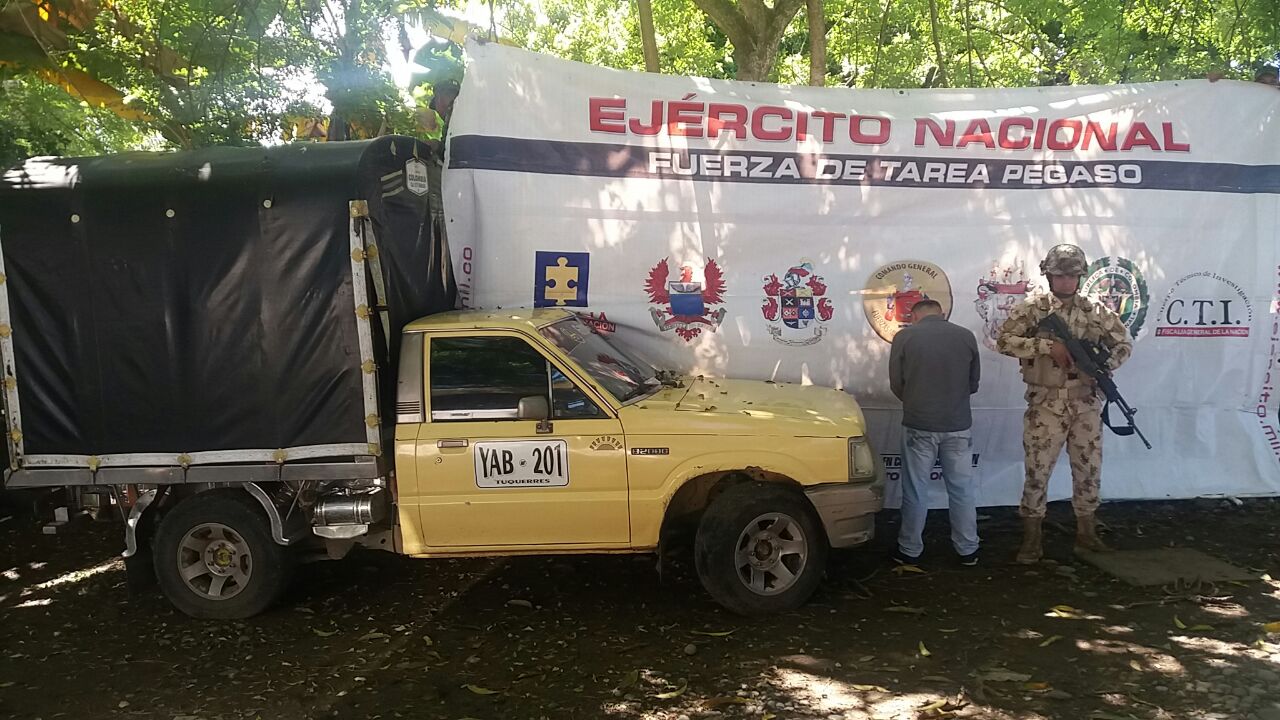 Capturados por llevar coca