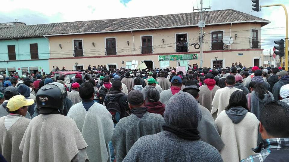 Cumbal está en desobediencia civil por las tarifas de CEDENAR