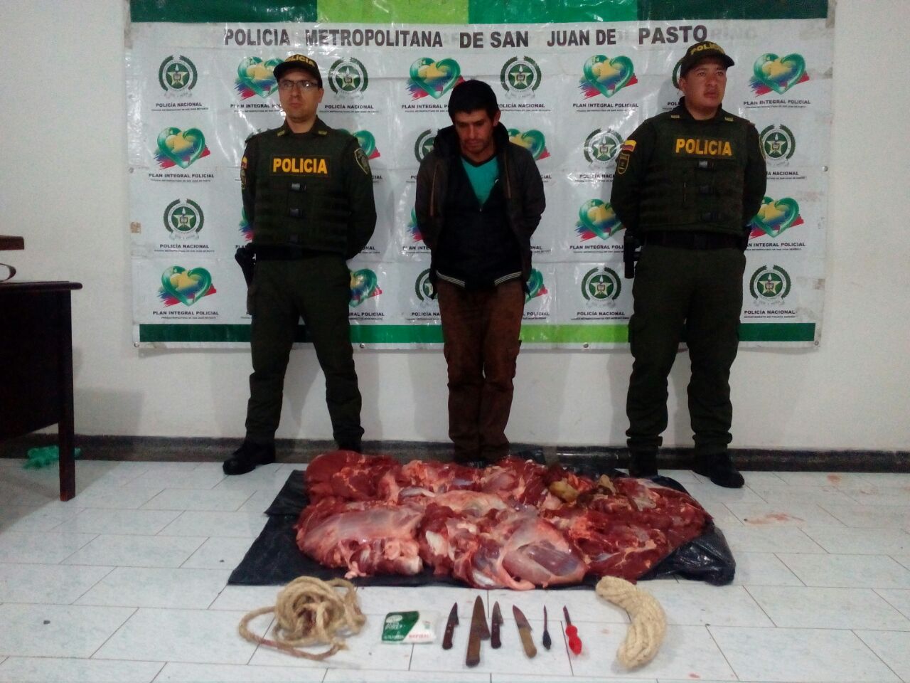En Pasto, capturado ladrón de ganado